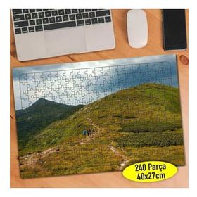 Asilmeydan 456573140 240 Parça Yeşil Vadi Manzara Puzzle Yapboz Tablo