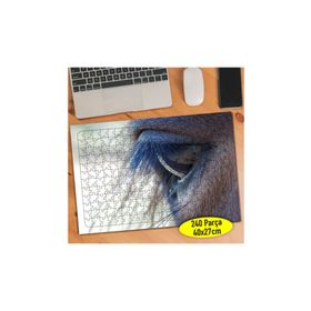 Asilmeydan 456725968 240 Parça Sevimli Asil At Gözü Puzzle Yapboz Tablo