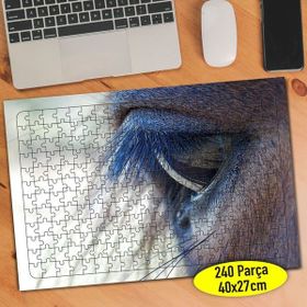 Asilmeydan 456725968 240 Parça Sevimli Asil At Gözü Puzzle Yapboz Tablo
