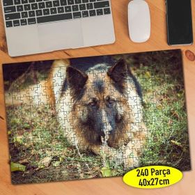 Asilmeydan 456726318 240 Parça Sevimli Alman Köpeği Puzzle Yapboz Tablo