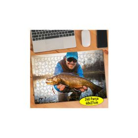 Asilmeydan 456735098 240 Parça Mutlu Balık Avcısı Puzzle Yapboz Tablo