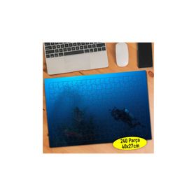 Asilmeydan 456736723 240 Parça Denizaltı Dalgıçları Puzzle Yapboz Tablo