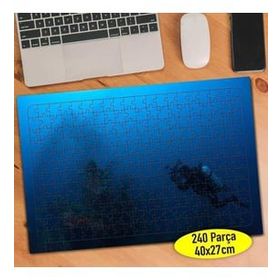 Asilmeydan 456736723 240 Parça Denizaltı Dalgıçları Puzzle Yapboz Tablo