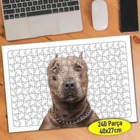 Asilmeydan 456750433 240 Parça Şaşkın Sevimli Köpek Puzzle Yapboz Tablo