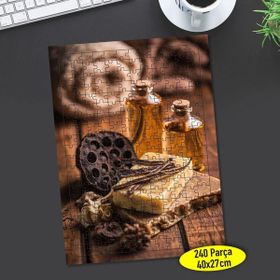Asilmeydan 456754155 240 Parça Organik Sabun Sunum Puzzle Yapboz Tablo