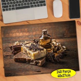 Asilmeydan 456754155 240 Parça Organik Sabun Sunum Puzzle Yapboz Tablo