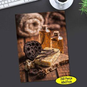 Asilmeydan 456754155 240 Parça Organik Sabun Sunum Puzzle Yapboz Tablo