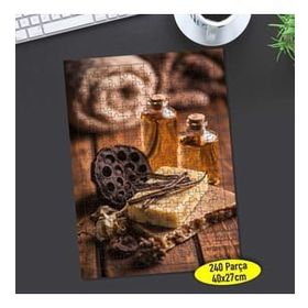Asilmeydan 456754155 240 Parça Organik Sabun Sunum Puzzle Yapboz Tablo