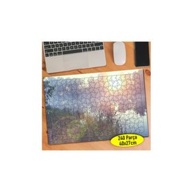 Asilmeydan 456765948 240 Parça Gündüz Güneş Manzarası Puzzle Yapboz Tablo