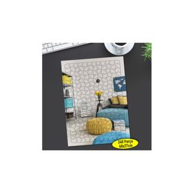 Asilmeydan 456775403 240 Parça Ev Dekorasyon Tasarım Puzzle Yapboz Tablo