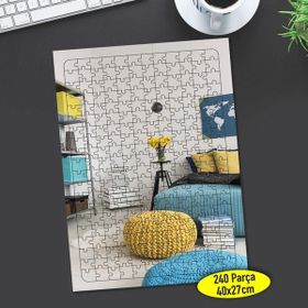 Asilmeydan 456775403 240 Parça Ev Dekorasyon Tasarım Puzzle Yapboz Tablo