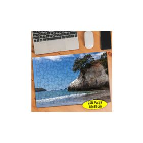 Asilmeydan 456779425 240 Parça Koy Sahil Manzarası Puzzle Yapboz Tablo