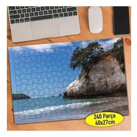 Asilmeydan 456779425 240 Parça Koy Sahil Manzarası Puzzle Yapboz Tablo