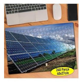 Asilmeydan 456780298 240 Parça Güneş Enerji Sistemi Puzzle Yapboz Tablo
