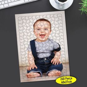 Asilmeydan 456781141 240 Parça Neşeli Gülen Bebek Puzzle Yapboz Tablo