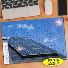Asilmeydan 456783069 240 Parça Güneş Panelleri Sistemi Puzzle Yapboz Tablo