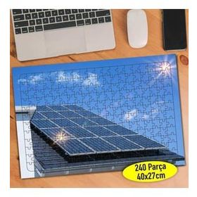 Asilmeydan 456783069 240 Parça Güneş Panelleri Sistemi Puzzle Yapboz Tablo