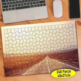 Asilmeydan 456783303 240 Parça Vadi Kanyon Yolu Puzzle Yapboz Tablo