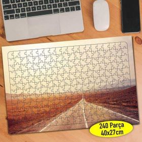 Asilmeydan 456783303 240 Parça Vadi Kanyon Yolu Puzzle Yapboz Tablo