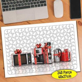 Asilmeydan 456796969 240 Parça Hediye Paketli Beyaz Eşyalar Puzzle Yapboz Tablo