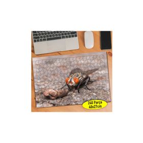 Asilmeydan 456811690 240 Parça Makro Çekim Kara Sinek Puzzle Yapboz Tablo