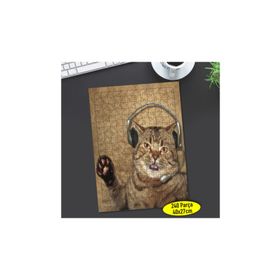 Asilmeydan 456813918 240 Parça Müşteri Hizmetleri Kedi Puzzle Yapboz Tablo