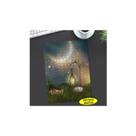 Asilmeydan 457233585 240 Parça Sihirli Gece Işığı Puzzle Yapboz Tablo