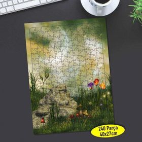 Asilmeydan 457235578 240 Parça Sihirli Dünya Renkleri Puzzle Yapboz Tablo