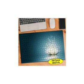 Asilmeydan 457243574 240 Parça Sihirli Lotus Çiçeği Puzzle Yapboz Tablo