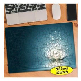 Asilmeydan 457243574 240 Parça Sihirli Lotus Çiçeği Puzzle Yapboz Tablo