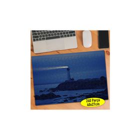 Asilmeydan 457249861 240 Parça Karanlık Fener Sahili Puzzle Yapboz Tablo