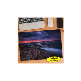 Asilmeydan 457265036 240 Parça Sahilde Gün Batımı Puzzle Yapboz Tablo