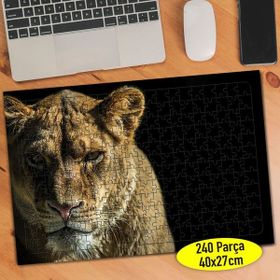 Asilmeydan 457274267 240 Parça Kızgın Kaplan Hayvan Puzzle Yapboz Tablo