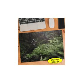 Asilmeydan 457289451 240 Parça Ormanda Bisikletli Çocuk Puzzle Yapboz Tablo