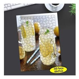 Asilmeydan 457304282 240 Parça Limonata Bardakları Puzzle Yapboz Tablo
