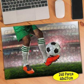 Asilmeydan 457305640 240 Parça Futbol Spor Oyuncusu Puzzle Yapboz Tablo
