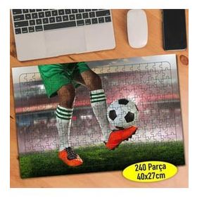 Asilmeydan 457305640 240 Parça Futbol Spor Oyuncusu Puzzle Yapboz Tablo