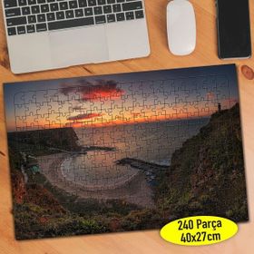 Asilmeydan 457308939 240 Parça Gün Batımı Kanyon Puzzle Yapboz Tablo