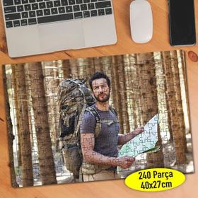 Asilmeydan 457309563 240 Parça Doğa Sever Kampçı Puzzle Yapboz Tablo