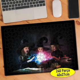 Asilmeydan 457317401 240 Parça Büyü Yapan Cadılar Puzzle Yapboz Tablo