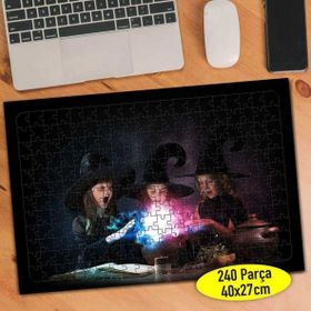 Asilmeydan 457317401 240 Parça Büyü Yapan Cadılar Puzzle Yapboz Tablo