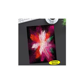 Asilmeydan 457318552 240 Parça Dağılan Renkli Tozlar Puzzle Yapboz Tablo