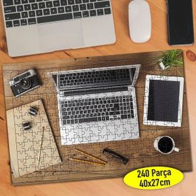 Asilmeydan 457325353 240 Parça Teknolojik Iletişim Araçları Puzzle Yapboz Tablo