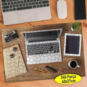 Asilmeydan 457325353 240 Parça Teknolojik Iletişim Araçları Puzzle Yapboz Tablo