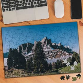 Asilmeydan Ağaçlı Dağlı Arazi 240 Parça 463098 27x40 cm Puzzle Yapboz Tablo
