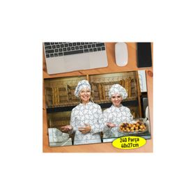 Asilmeydan Aşçı Mutlu Kadınlar 240 Parça 27x40 cm Puzzle Yapboz Tablo
