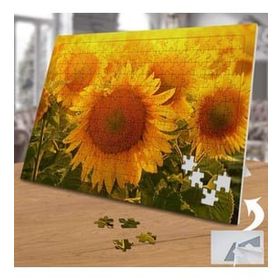 Asilmeydan Ay Çiçeği Tarlası 240 Parça 27x40 cm Puzzle Yapboz Tablo