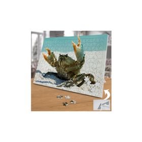 Asilmeydan Beyaz Kumda Yengeç 240 Parça Puzzle Yapboz Tablo