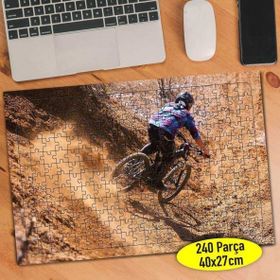Asilmeydan Bisiklet Sporcusu 240 Parça 27x40 cm Puzzle Yapboz Tablo