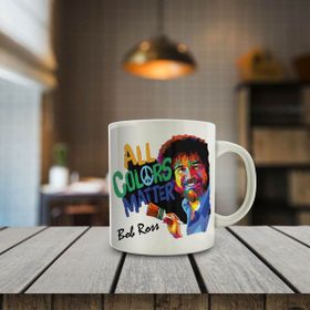 Asilmeydan Bob Ross Resim Baskılı Kupa